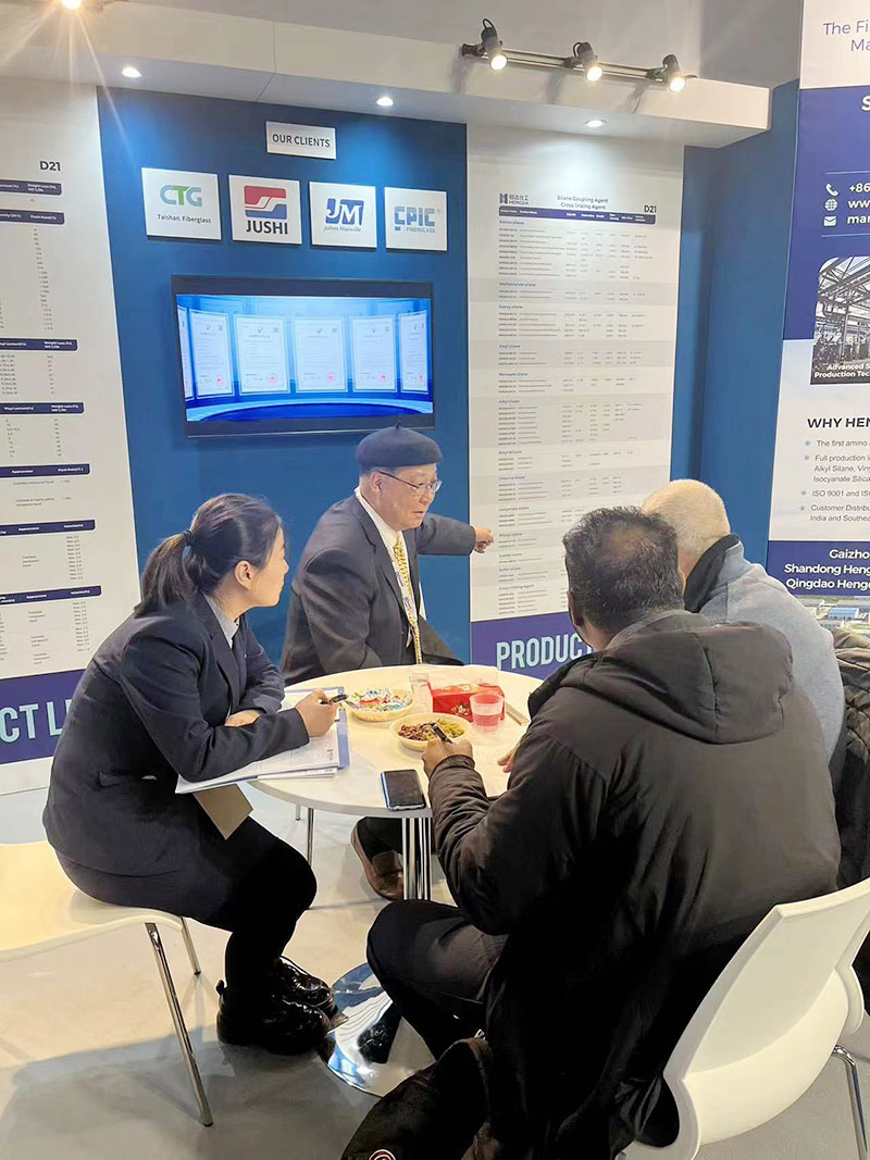恒达化工参加在法国巴黎北维勒班特举办的 JEC WORLD 展览会